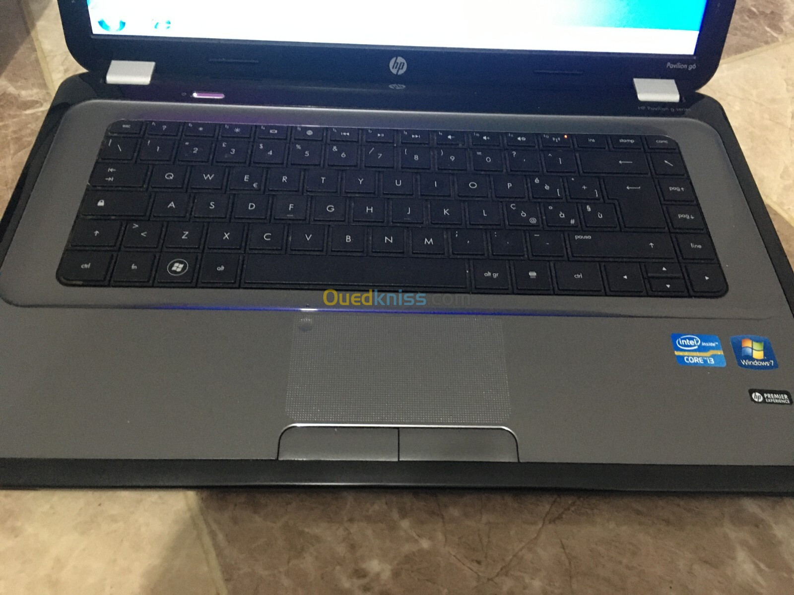 LAPTOP HP G6/i3-2350/8Go/500Go/15.6"