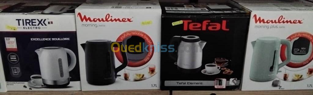 promo bouilloire moulinex/tefal/sonashi/tirex/bomman/ 