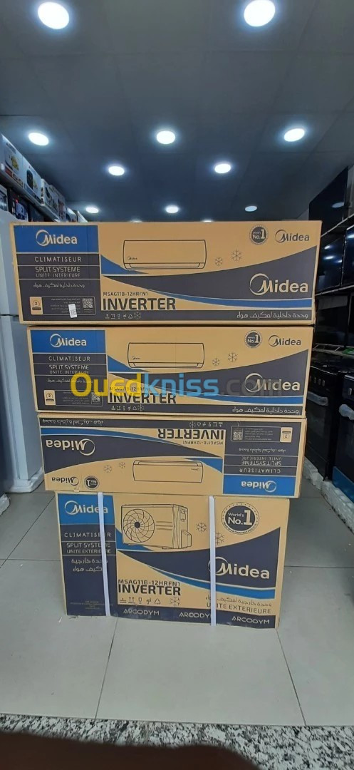 promo climatiseur midea 12000 btu inverter