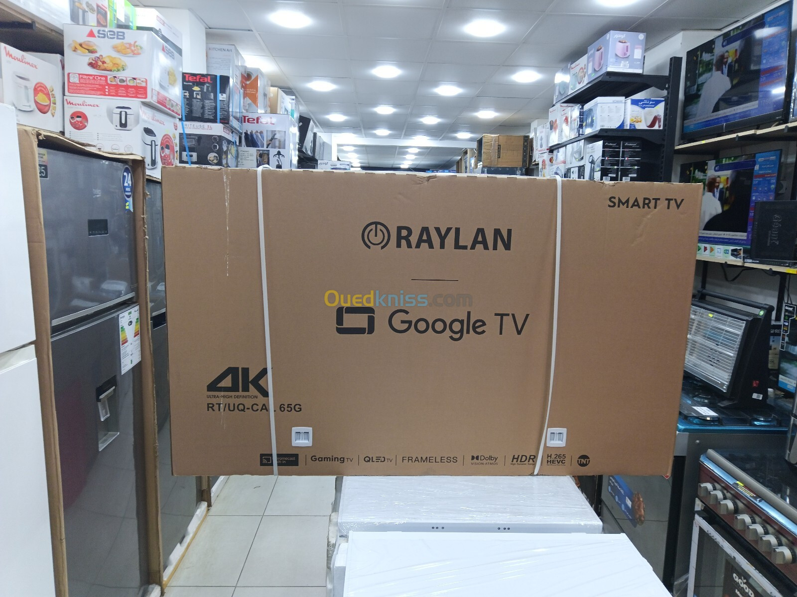 SUPER NEW PROMO TV QLED RAYLAN 65 GOOGLE TV 120HZ GAMING