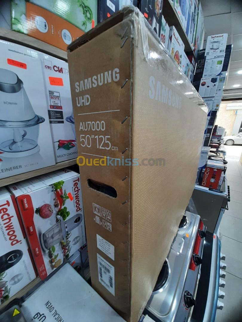 BOOM Promotion tv SAMSUNG  50 smart 4k uhd AU7000