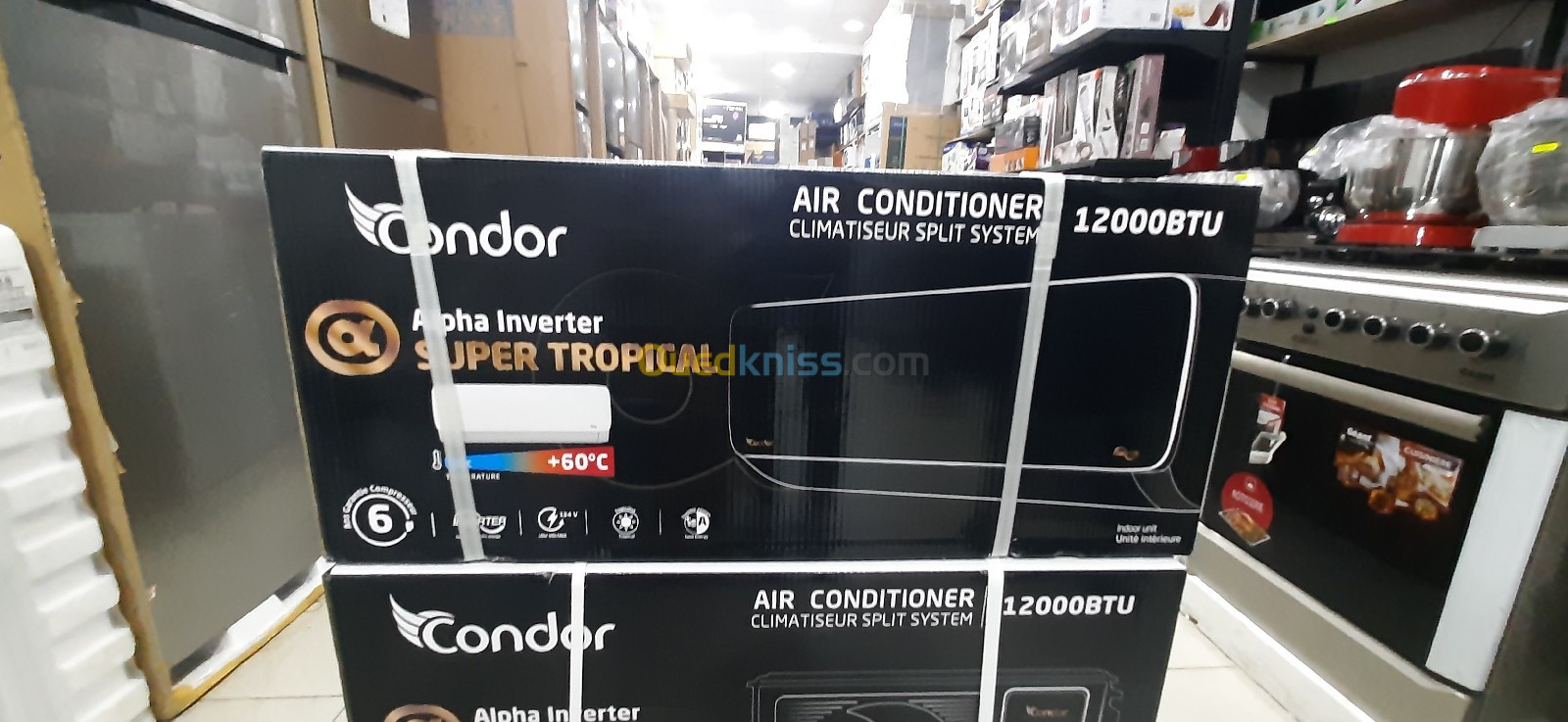 Promotion climatiseur condor 12000btu super tropical 