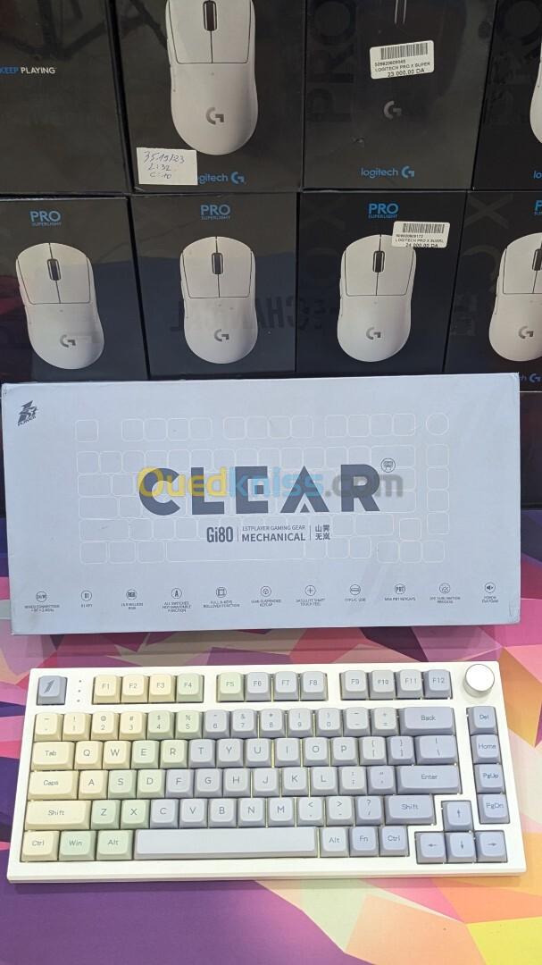 Claviers : Razer, Logitech, KiiBoom, Wooting, DrunkDeer,Epomaker, Steelseries, Zowie