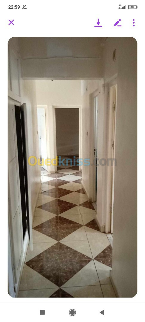 Location Appartement F3 Blida Bouinan