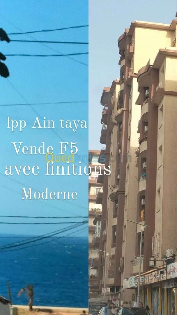 Vente Appartement F5 Alger Ain taya