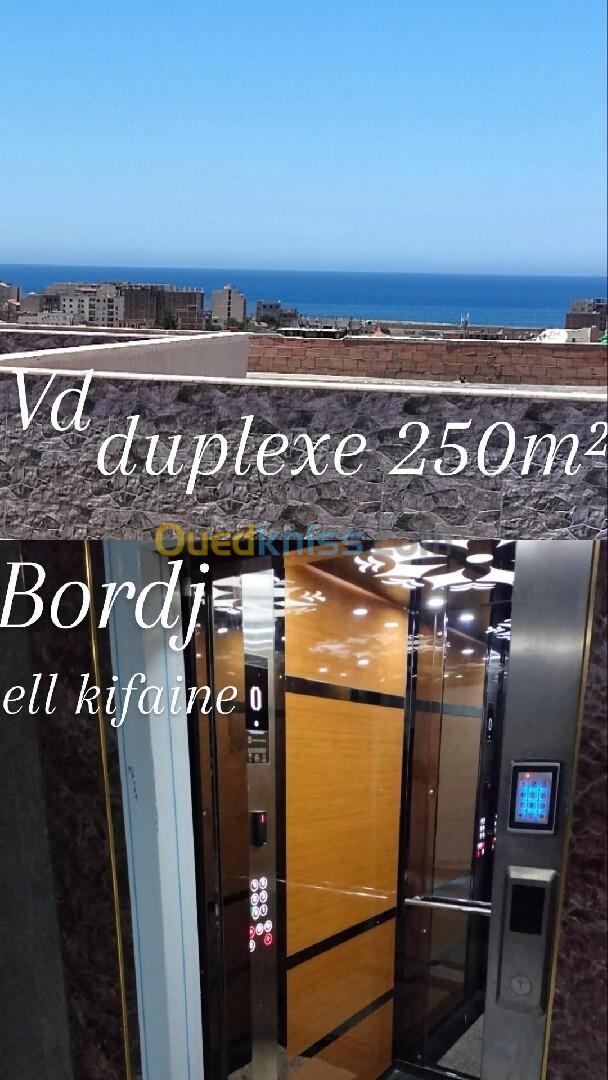 Vente Duplex F6 Alger Bordj el kiffan