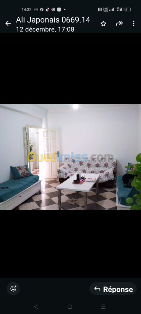 Vente Appartement F5 Alger El marsa