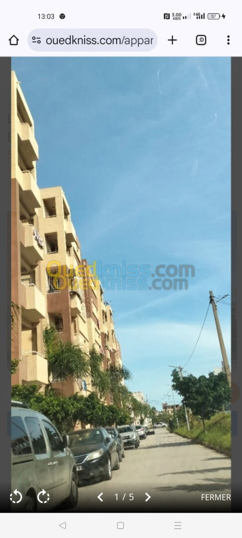 Location Appartement F5 Alger Bordj el bahri