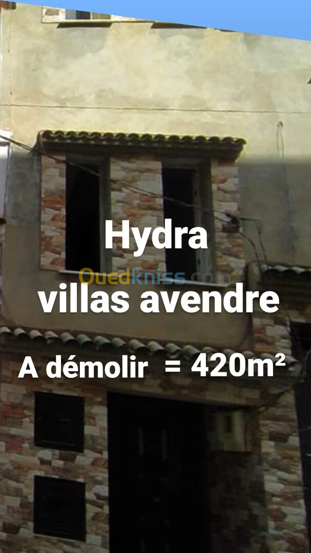 Vente Terrain Alger Hydra