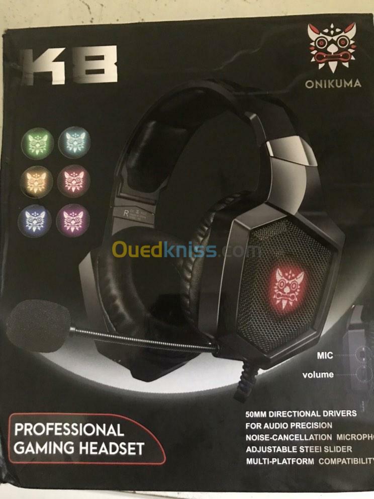 Onikuma k8 Casque gaming 