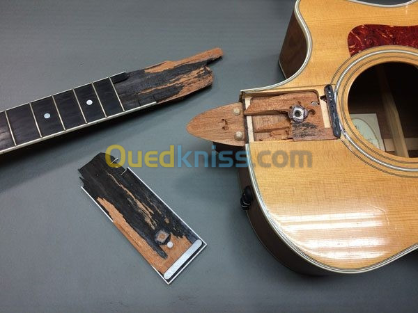 Réparation Guitares, Ukuleles, Mandoles, Mandolines, Violons...