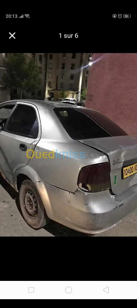 Chevrolet Aveo 4 portes 2004 