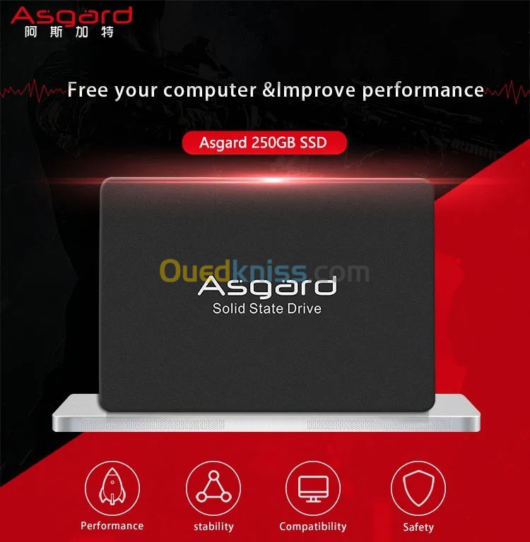 Disque dur SSD Asgard