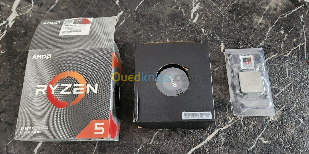 Processeur Amd Ryzen 5 3600 6c/12t (4.2Ghz 36mb 65w AM4)