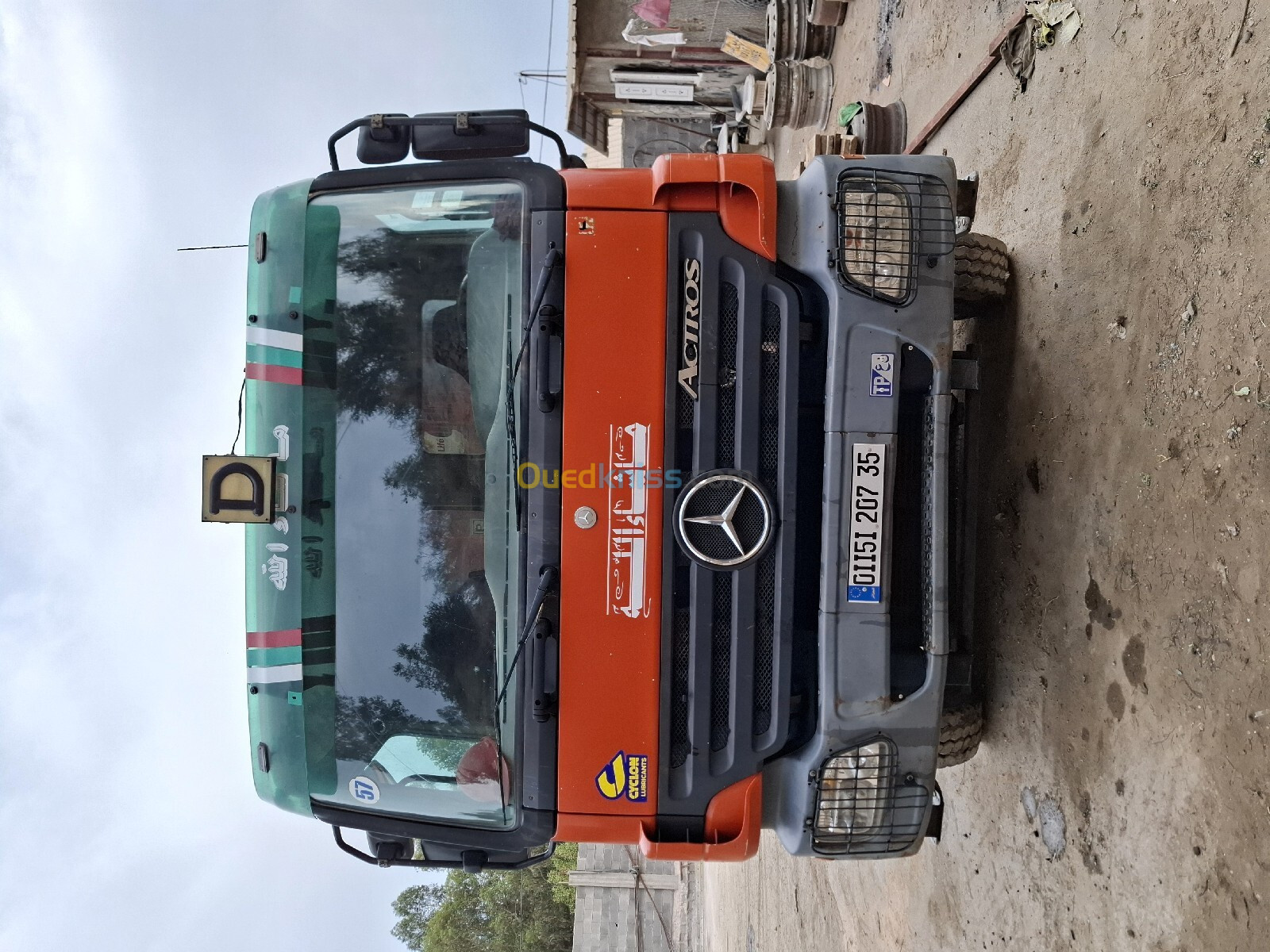 Mercedes actros Mercedes actros 6×4 aben 2007 