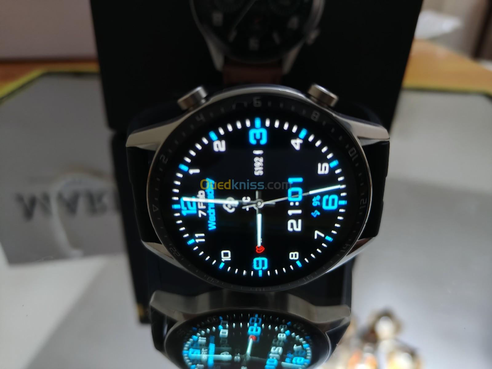 Huawei Watch GT 2 - État Excellent avec Bracelet en Acier Offert