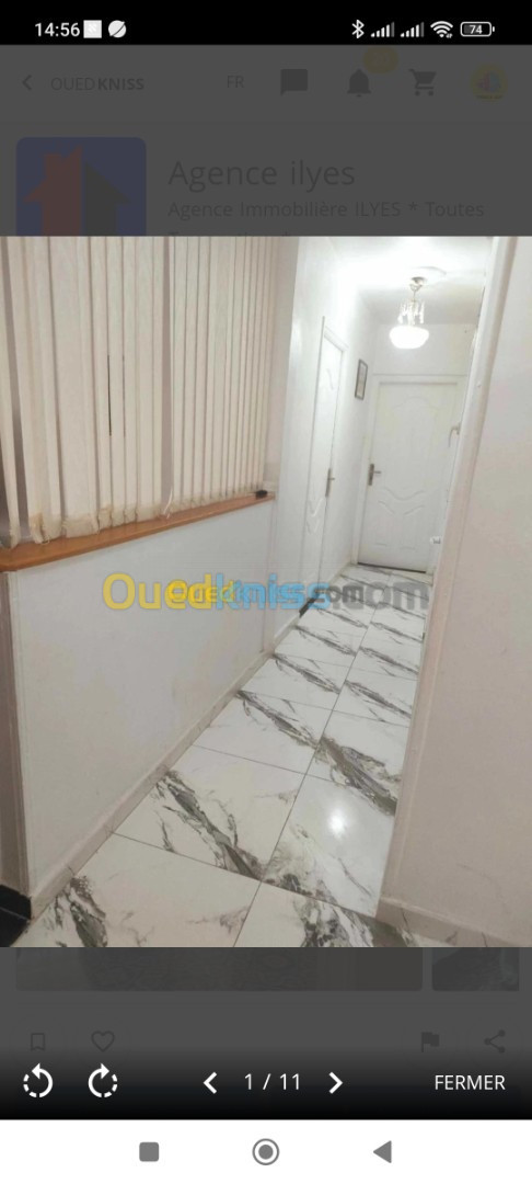 Location Appartement F3 Alger Bir mourad rais