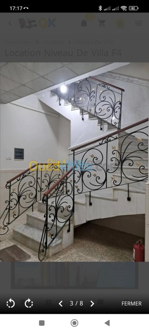 Location Niveau De Villa F4 Alger Birkhadem