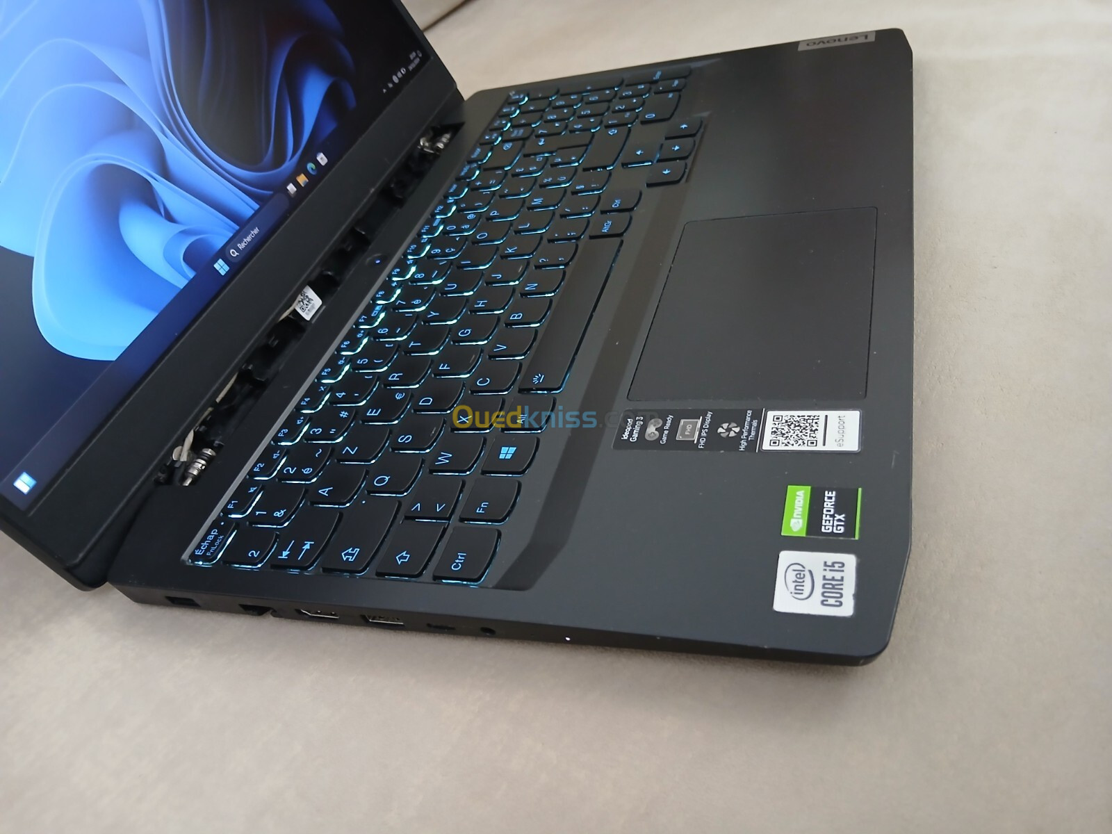 LENOVO GAMER I5 10300H GTX 1650TI 4GB RAM 8GB SSD 256GB