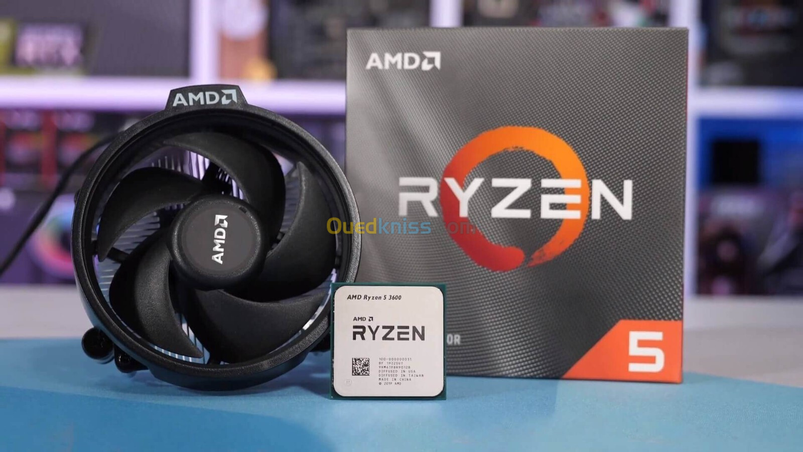 AMD Ryzen 5 3600 Wraith Stealth (3.6 GHz / 4.2 GHz) Boîte