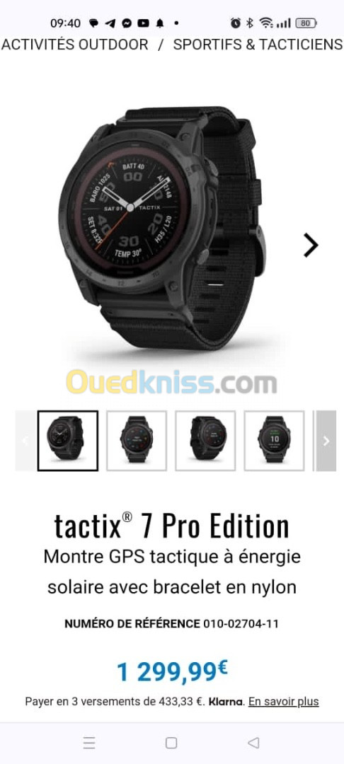 Garmin tactix 7 pro/ tactix 7 standard 