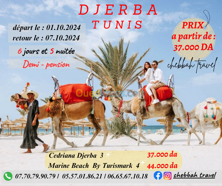 voyage organisé djerba tunis