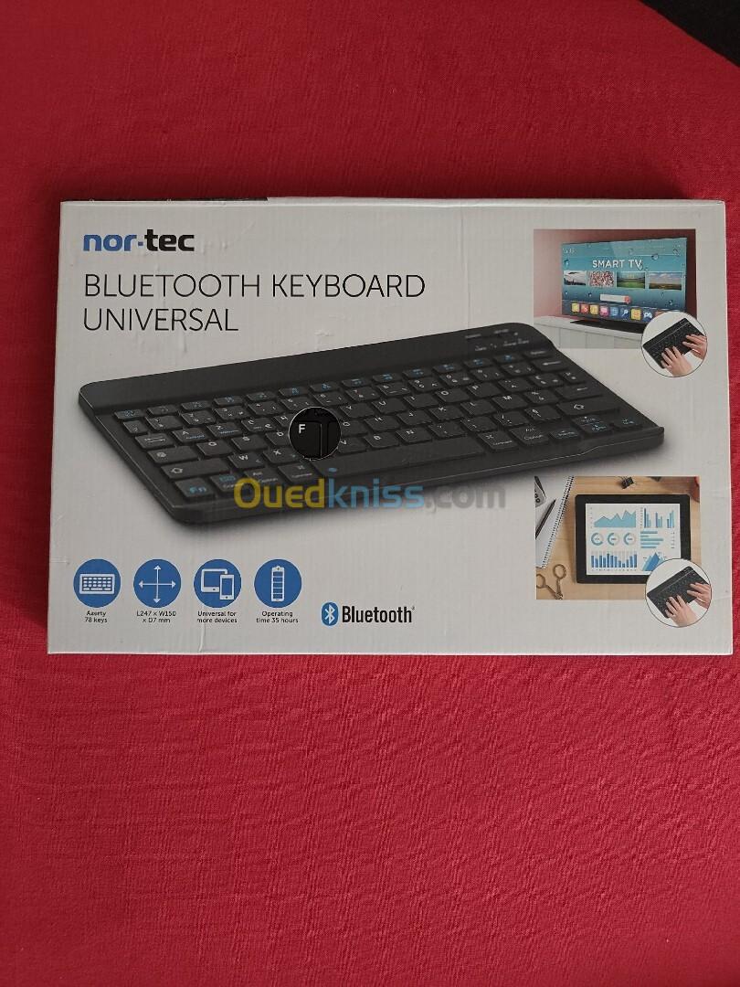 Clavier bluetooth universel pour smartphone tablette smart TV 