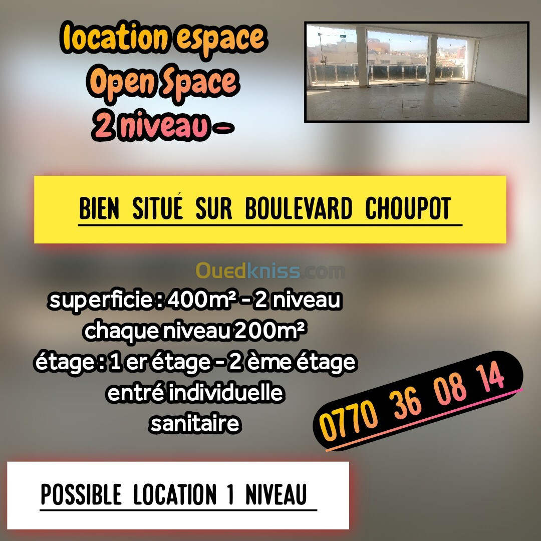 Location Niveau De Villa F1 Oran Oran