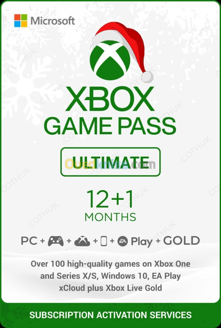 Xbox Game Pass Ultimate avec 470 Jeux pour 12 mois avec une plus longue réabonnement 