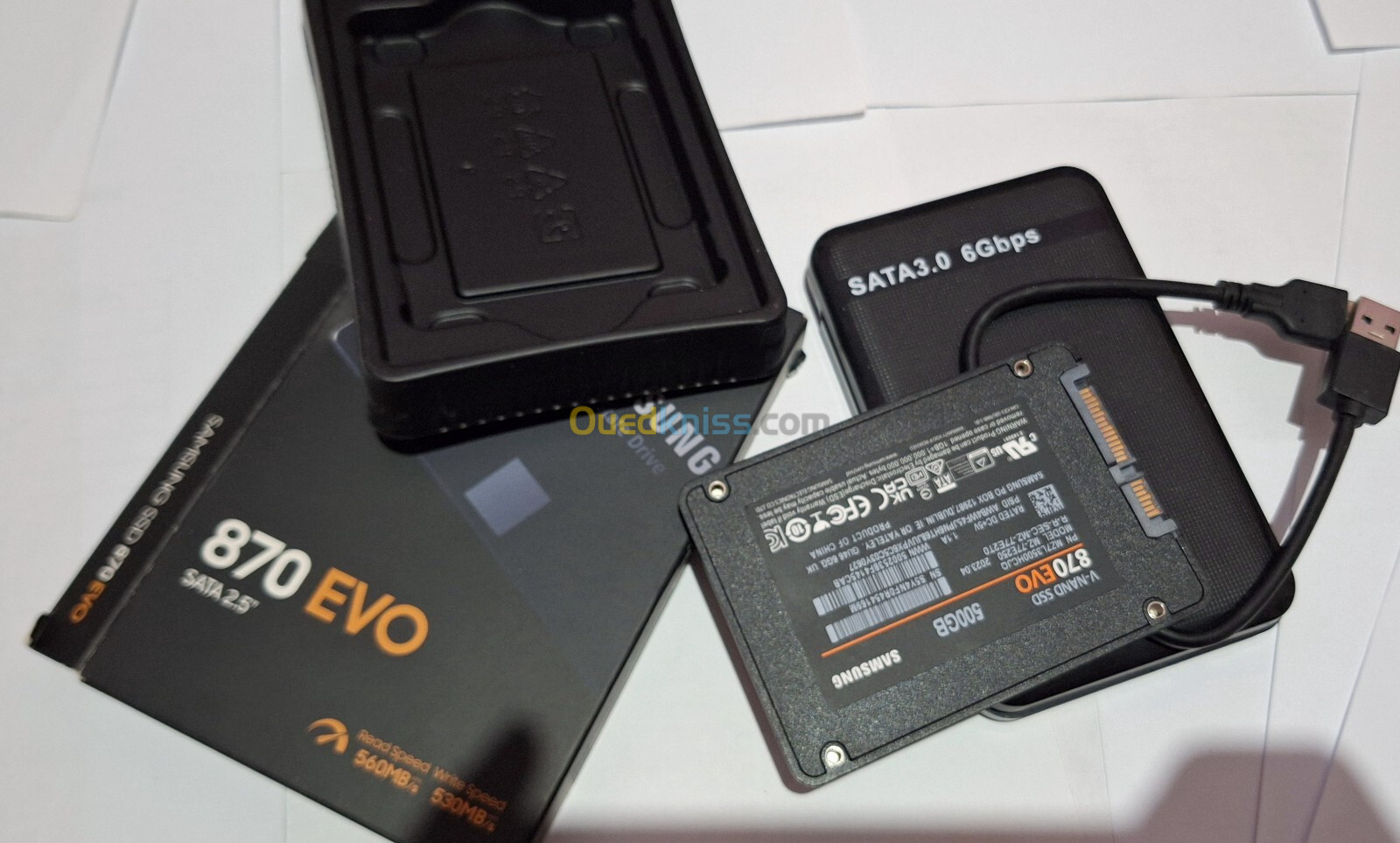 Ssd Samsung 500 g +kit extran 