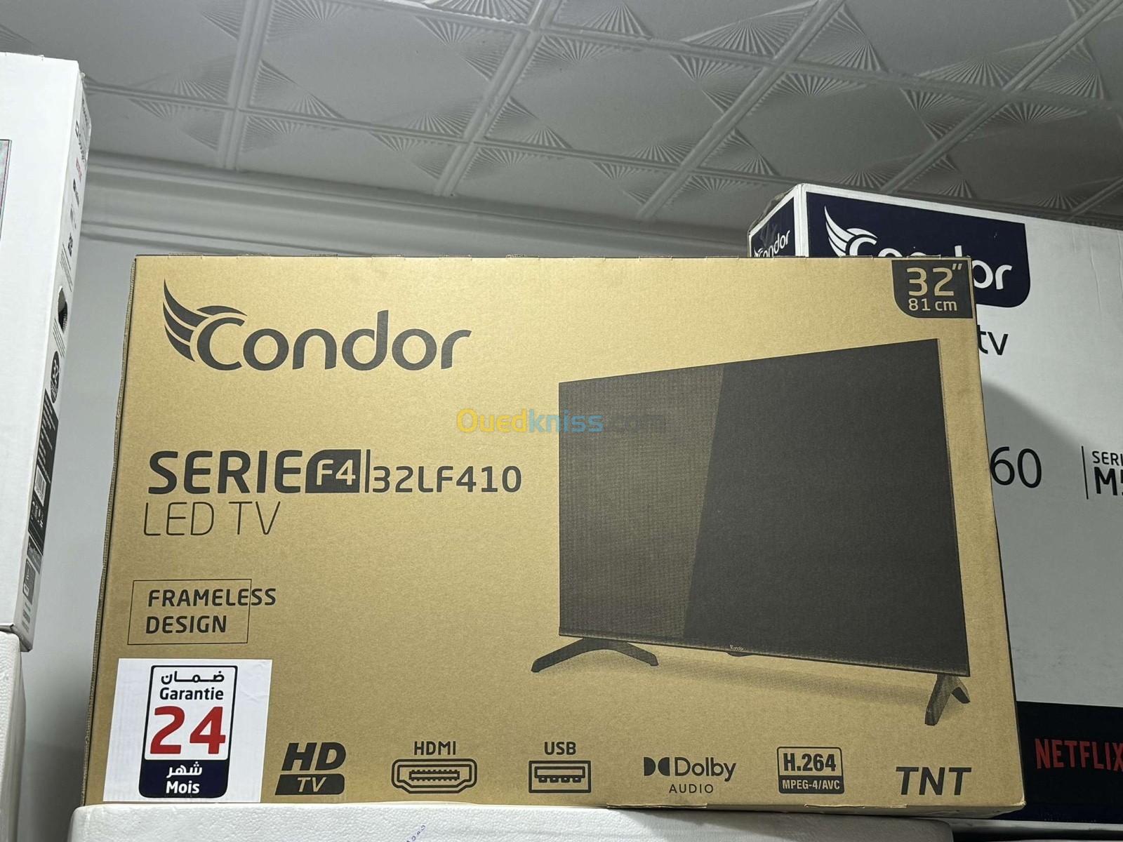 Television Smart Condor 58 et 32pouces 