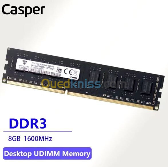 RAM DDR3 8GB D3 1600MHz pc BK