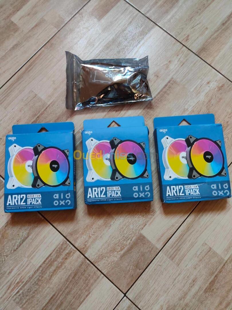 3FAN 120 mm AIGO RGB (BLACK)