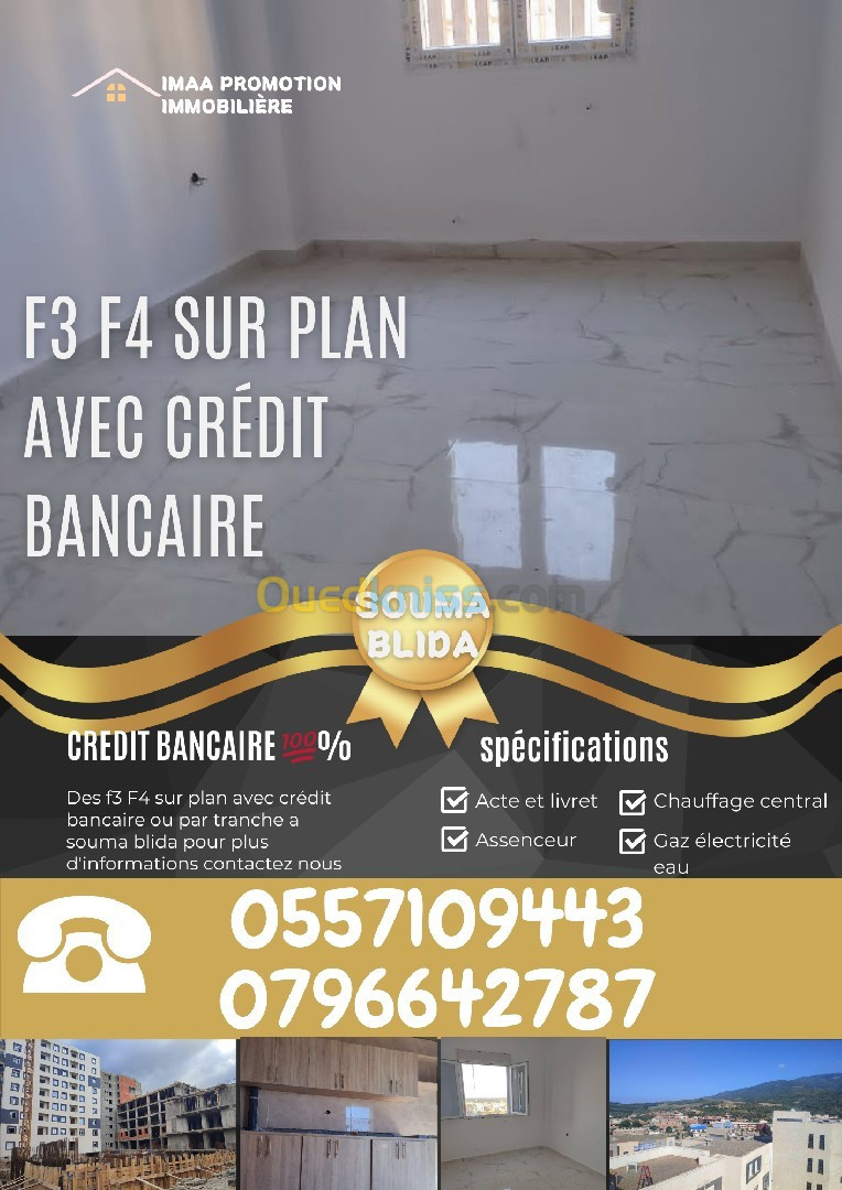 Vente Appartement Blida Soumaa