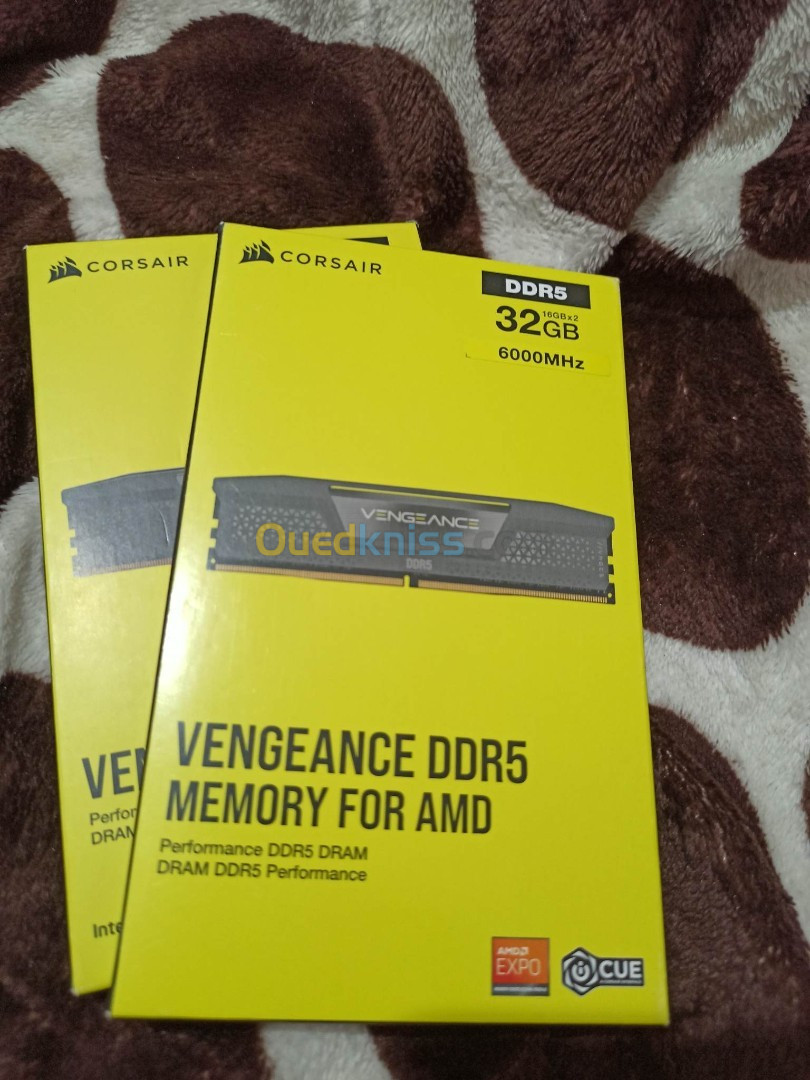 Ram Corsair Vengeance DDR5 32 Go (2x16 Go) 6000 MHz C36 (vendu