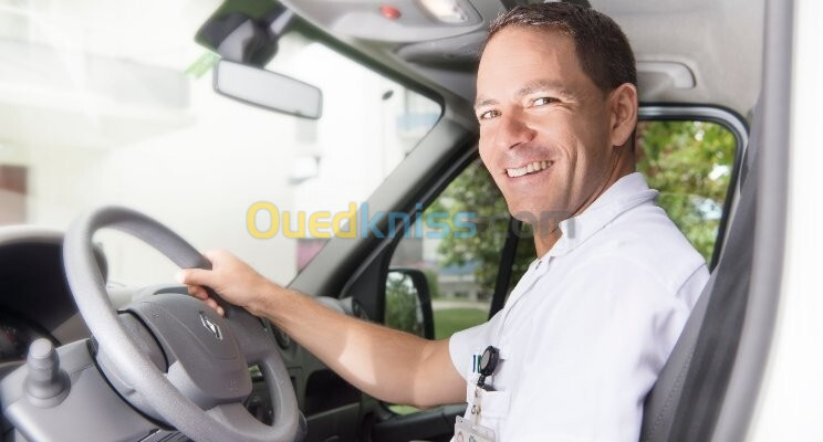 chauffeur a Annaba et environs ( véhicule de service ) -سائق في عنابة  (سيارة خدمة) 