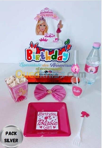 Thème d'anniversaire barbie 