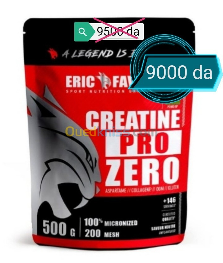 CREATINE / PROTÉINE / GLUTAMINE / BCAA / CREATINE / WHEY / EAA