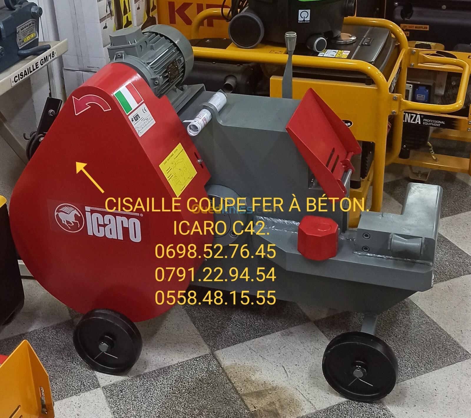 CISAILLE COUPE FER À BÉTON ICARO C42+C32