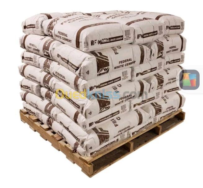 Wholesale of building materials بيع جميع انواع الاسمنت المسلح sac et frac