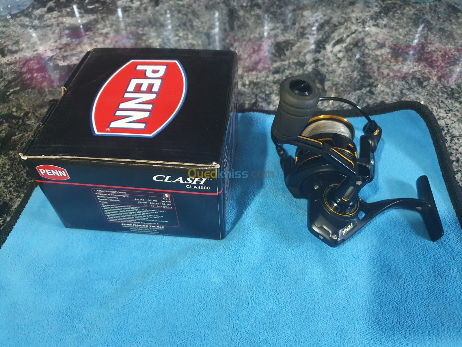 moulinet penn clash 4000 + tresse daiwa 