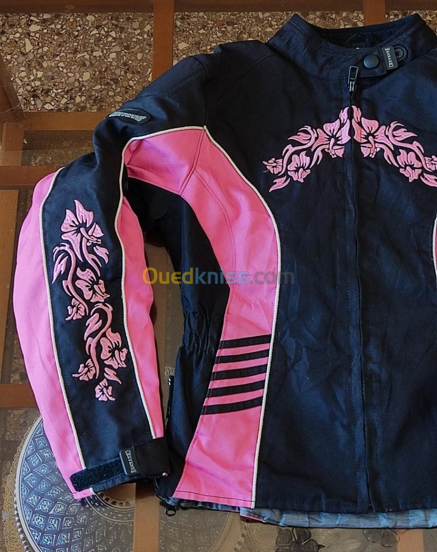 Veste moto femme 