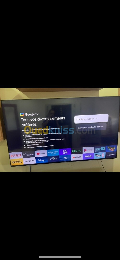 Smart TV Sony XJ95 Google TV 75 pouces