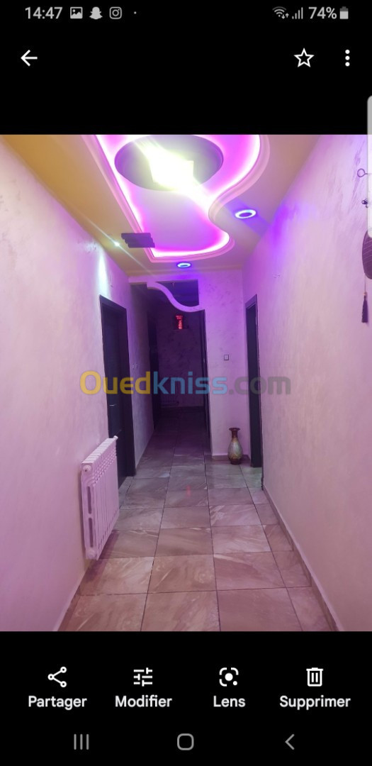 Vente Appartement F5 Sidi bel abbes Sidi bel abbes