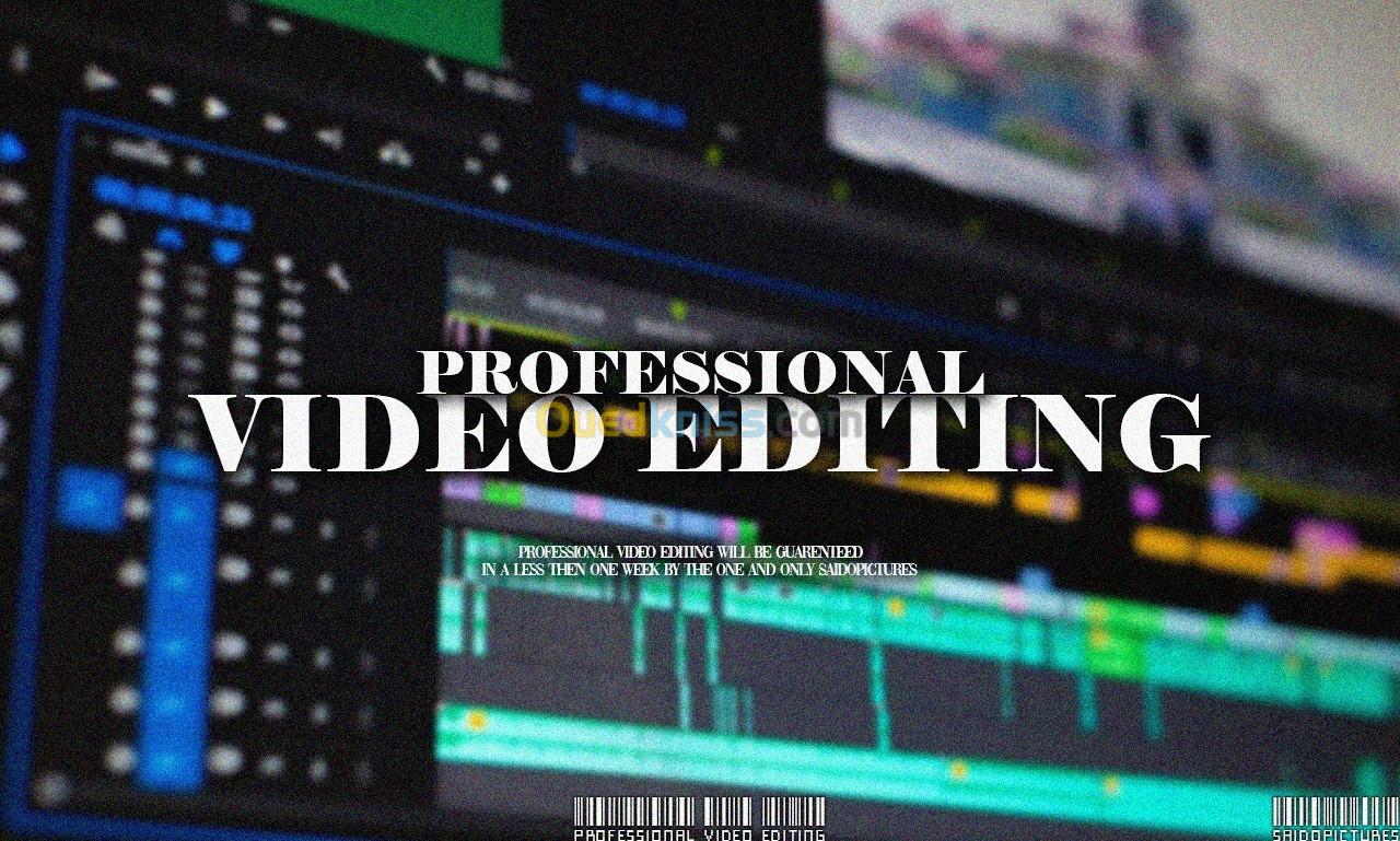 Montage de vidéo professionnel , l'art de montage , prix selon la video