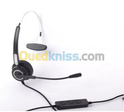 Casque QILIVE Q.3131 1oreillette Filaire  Noir