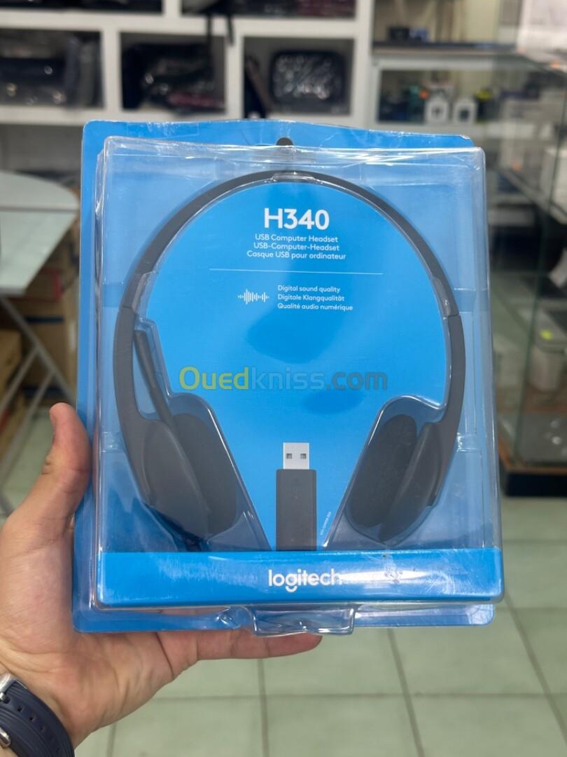 Casque Logitech H340 Filaire USB Anti parasites 