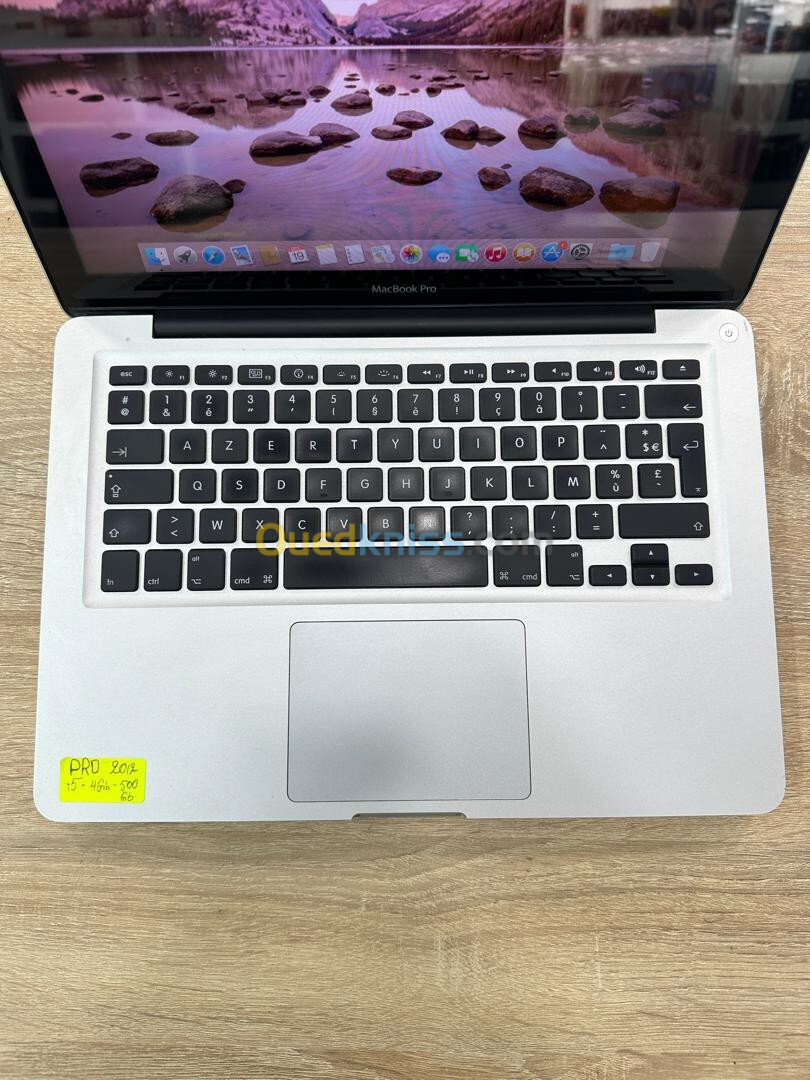 MacBook pro 2012 i5 4gb 500gb cycle 942