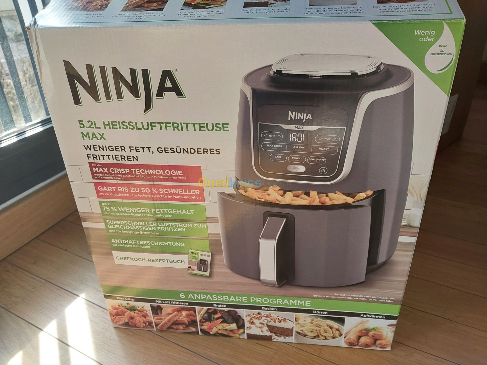 Air fryer Ninja AF160EU 5.2L