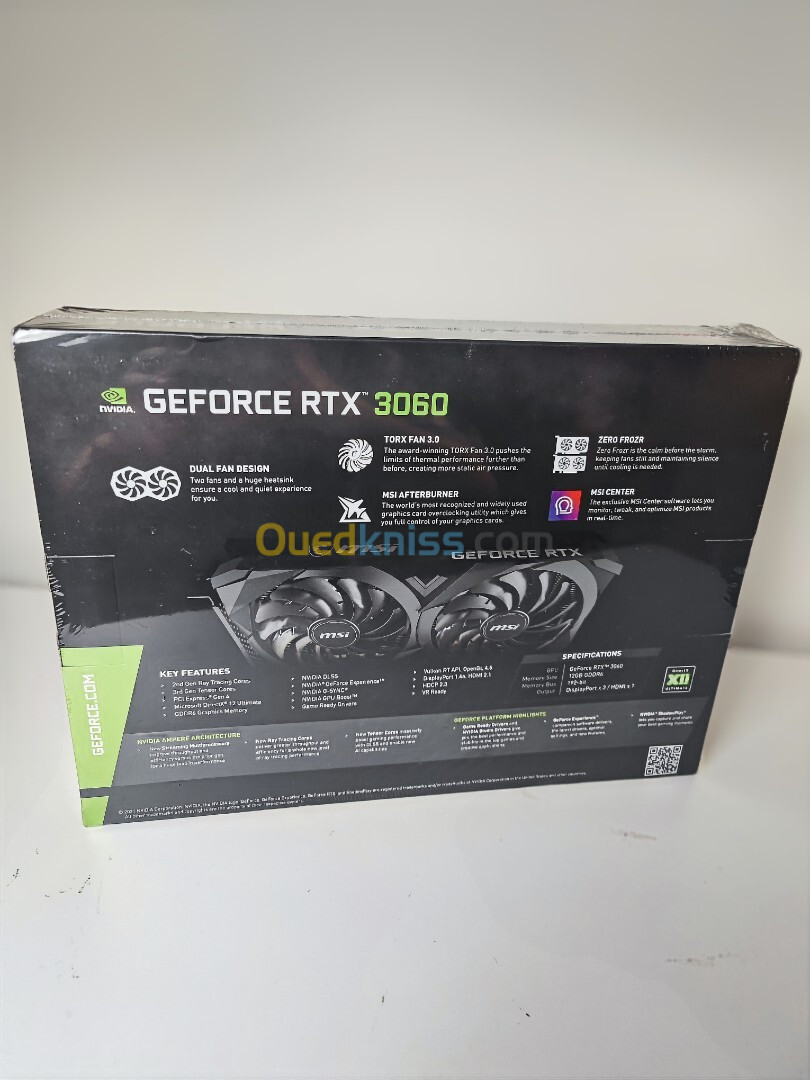 MSI GEFORCE RTX 3060 Ventus 2X 12Gb OC